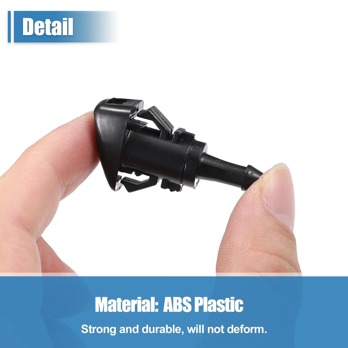 Windshield Washer Nozzles 2 x Spray Jets for Toyota
