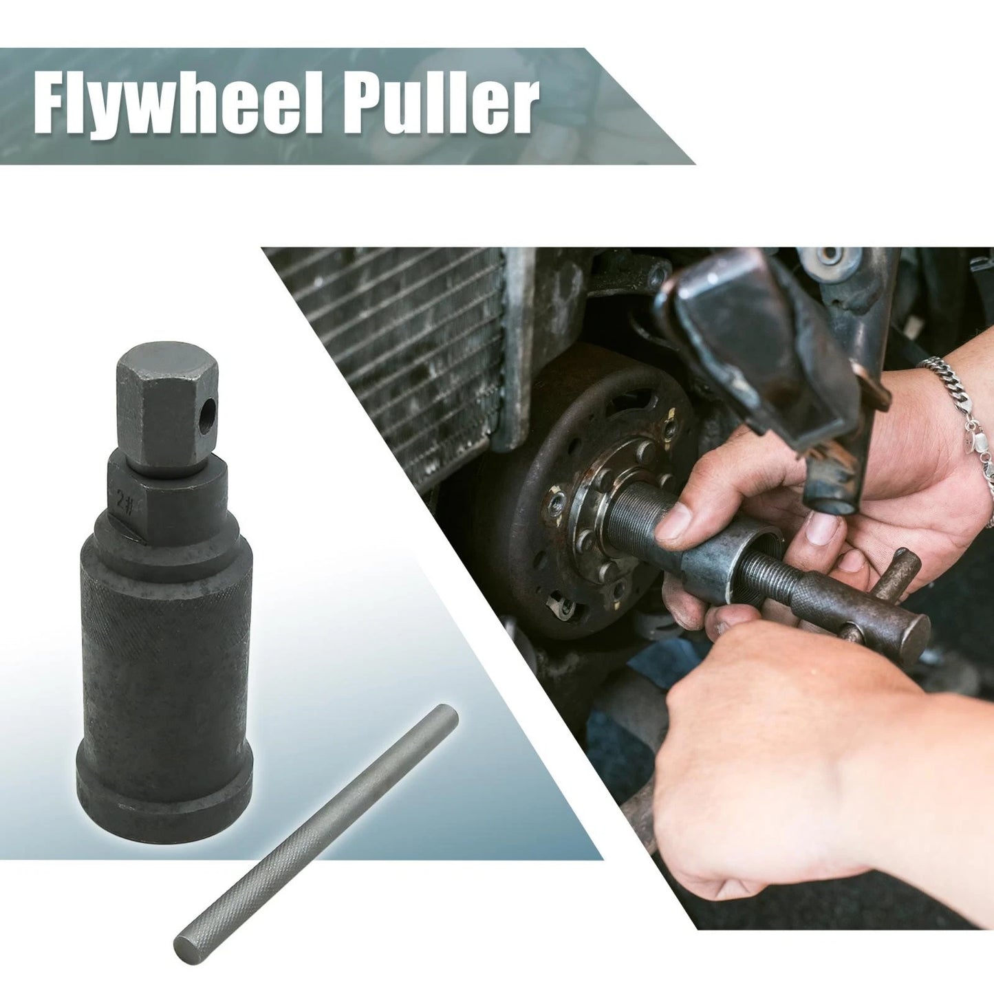 32mm Flywheel Puller Engine Repair Tool Metal for Motorcycle