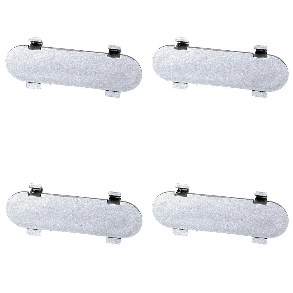 4 x Roof Rack Side Rail Covers for Jeep Cherokee (2014-2019)