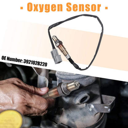 Rear Downstream Oxygen Sensor for Hyundai Veloster 1.6L L4 Gas (2012-2017)