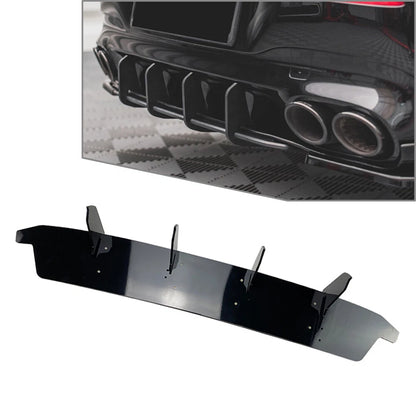 Rear Bumper Diffuser Lip Black for Mercedes Benz CLA-Class (2019 - )