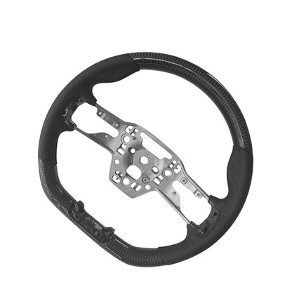Real Carbon Fiber Steering Wheel for Ford Mustang 2024