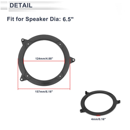Speaker Spacer Adapter for BMW 3 E46 5" Tweeter (2002-2006)