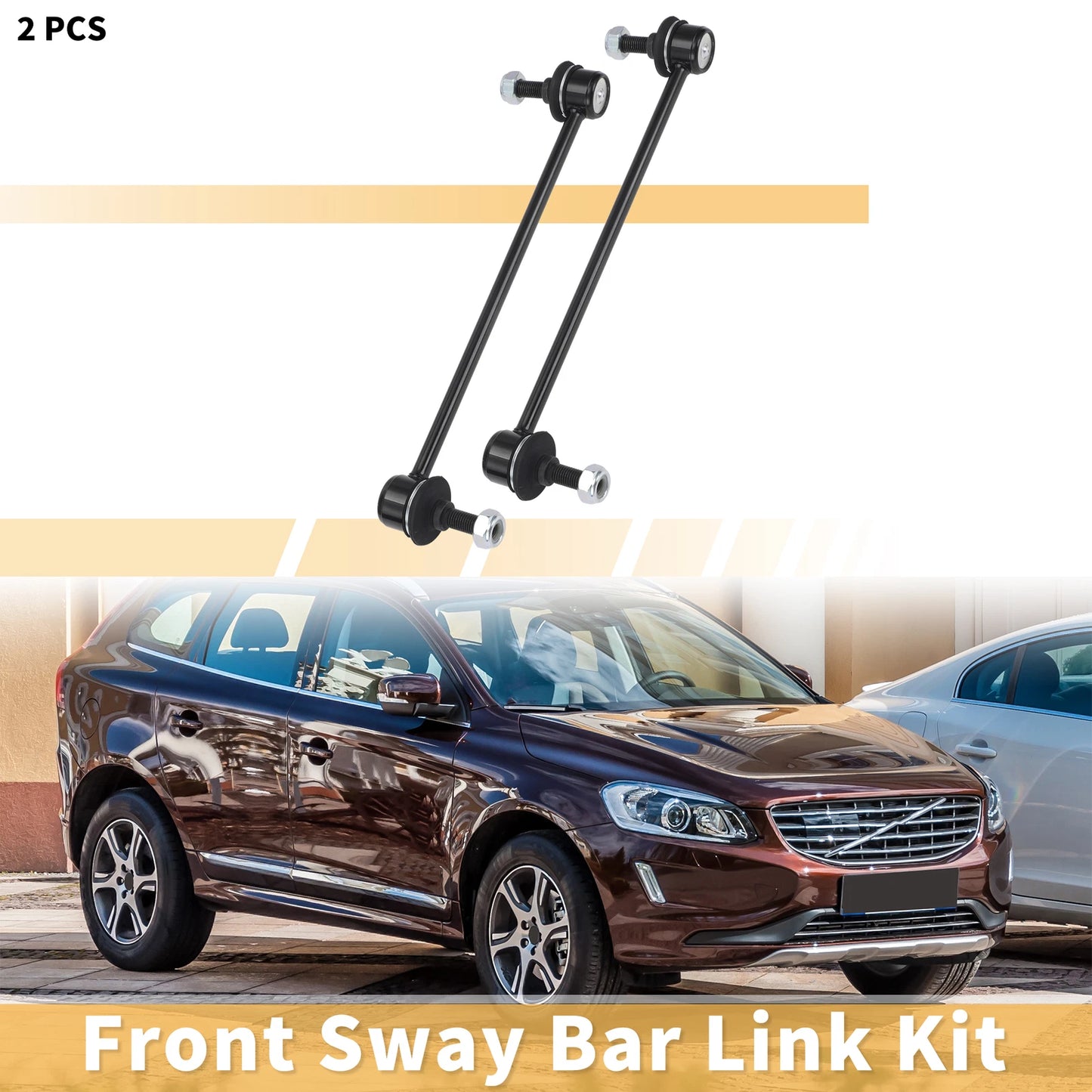 2 x Front Sway Bar Links for Ford C-Max, Kuga (2010-2019)