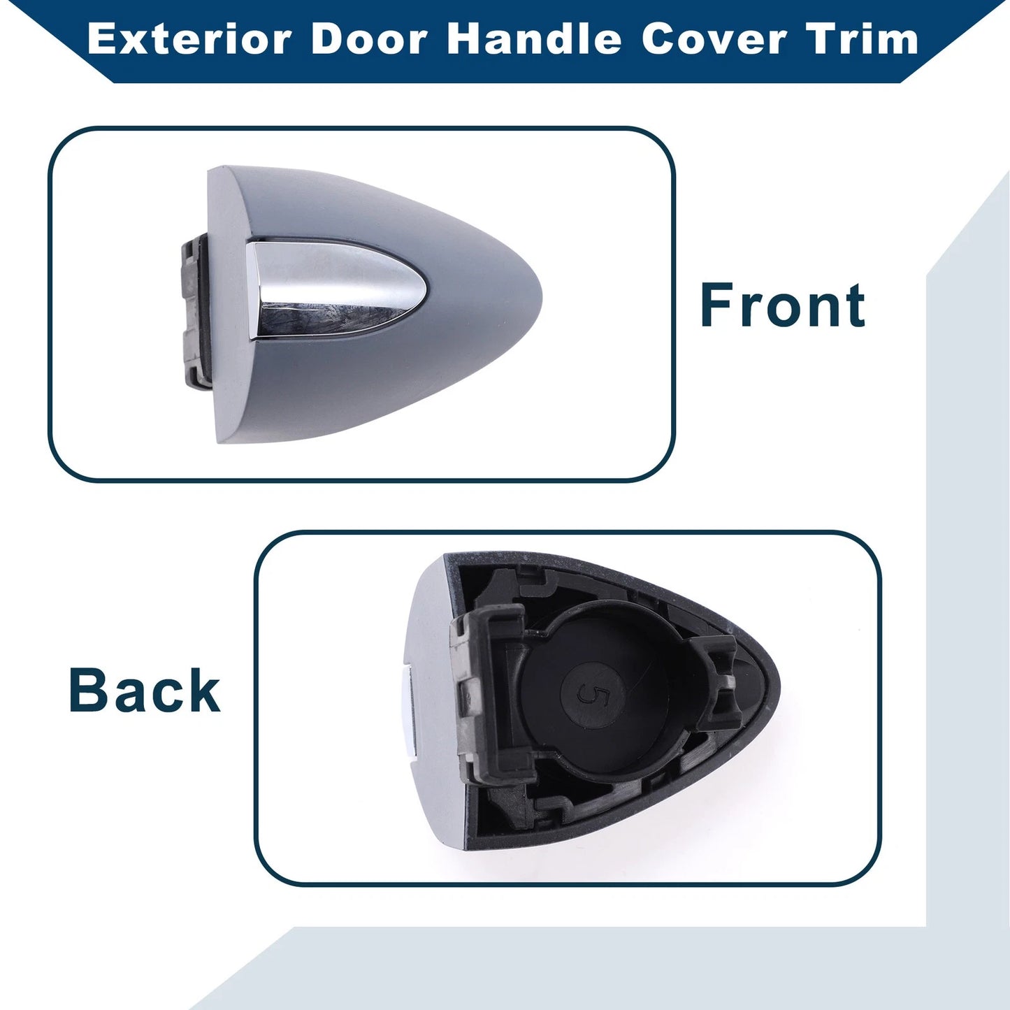 Exterior Door Handle Cover Trim for Buick LaCrosse (2017-2019) Buick Enclave