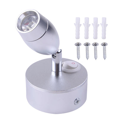 12V 1W LED Spot Reading Lights for Camper Van RV Caravan Boat Interior