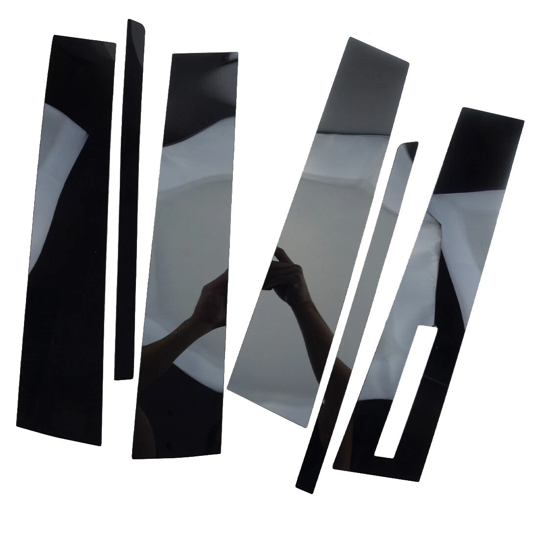 6x Door Window Pillar Posts Covers for Ford Explorer Sport Trac (2007-2010)