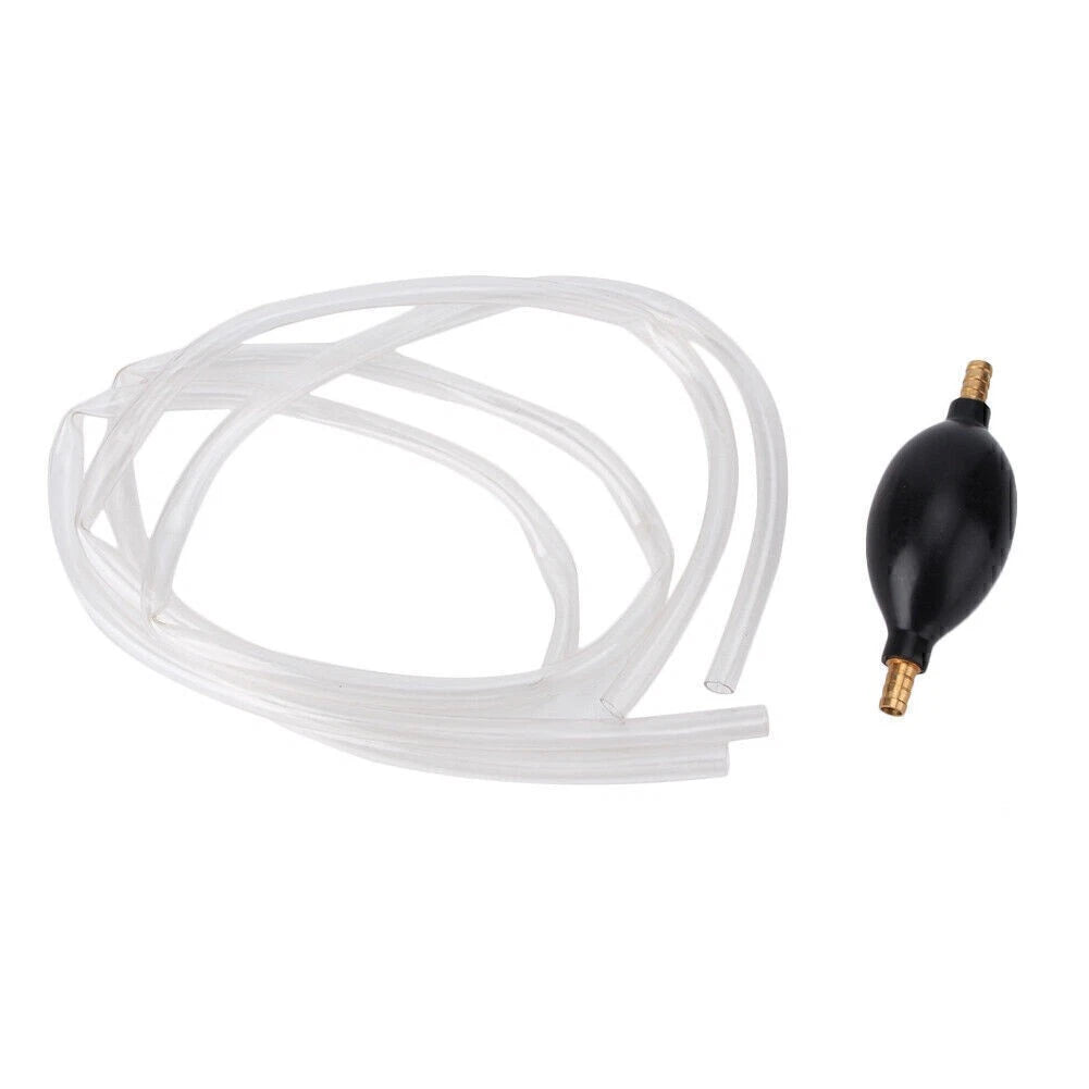 Fuel Primer Hand Siphon Pump for Gas Petrol Diesel Liquid Transfer Hose New