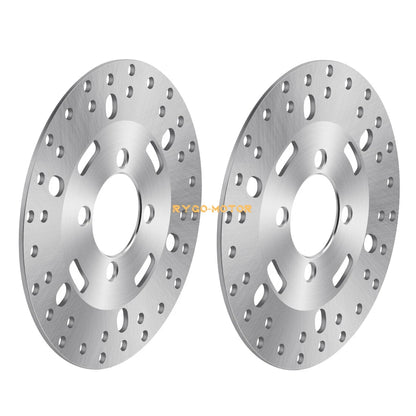 2 x Front Brake Disc Rotors for Yamaha Big Bear 350 400