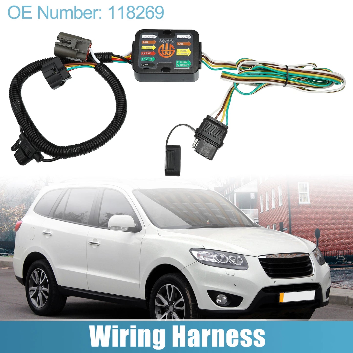 4-Pin Trailer Wiring Harness for Kia Sorento (2011-2020)