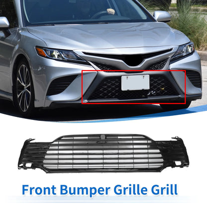Front Lower Bumper Grille for Toyota Camry LE 2021-2022 Black