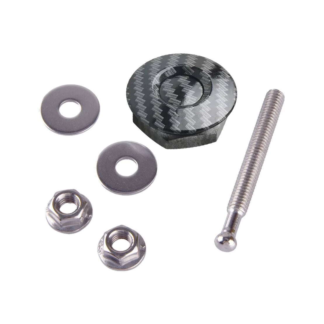 30mm Front Bumper Bonnet Hood Pin Lock Clip Latch Catch for Universal Car