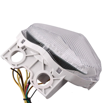 Clear LED Rear Brake Tail Light Turn Signals for KAWASAKI EX250 (2008-2011)