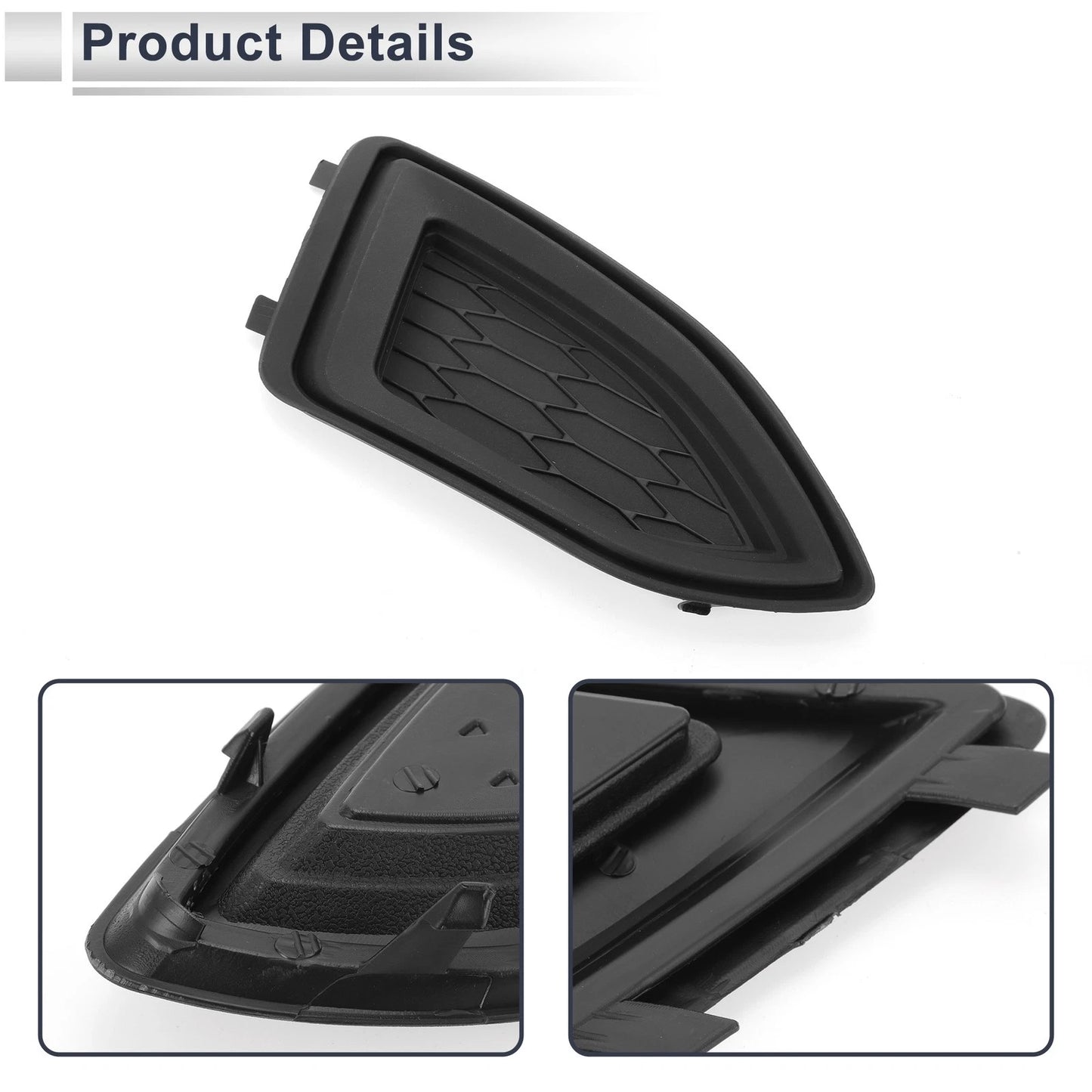 Front Right Fog Light Grill for Ford Edge (2015-2018)