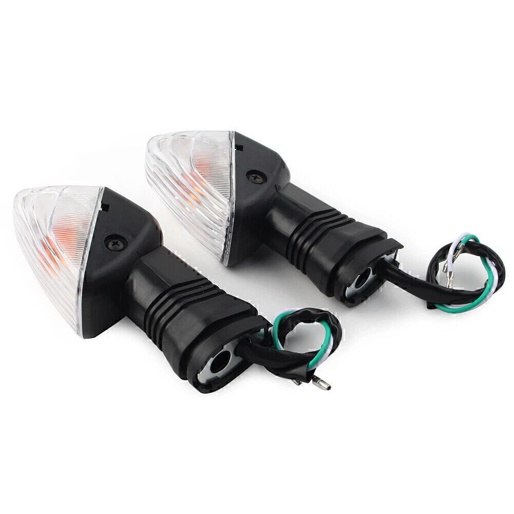 1 Pair Turn Signal Lights for Kawasaki Ninja ZX-6R/6RR, Z750S, KLE 500/650, VERSYS