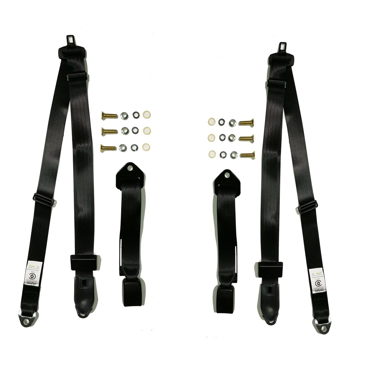 Front Bucket Seat Belt Kit for Ford Falcon XY Wagon & Sedan (1967-1972)