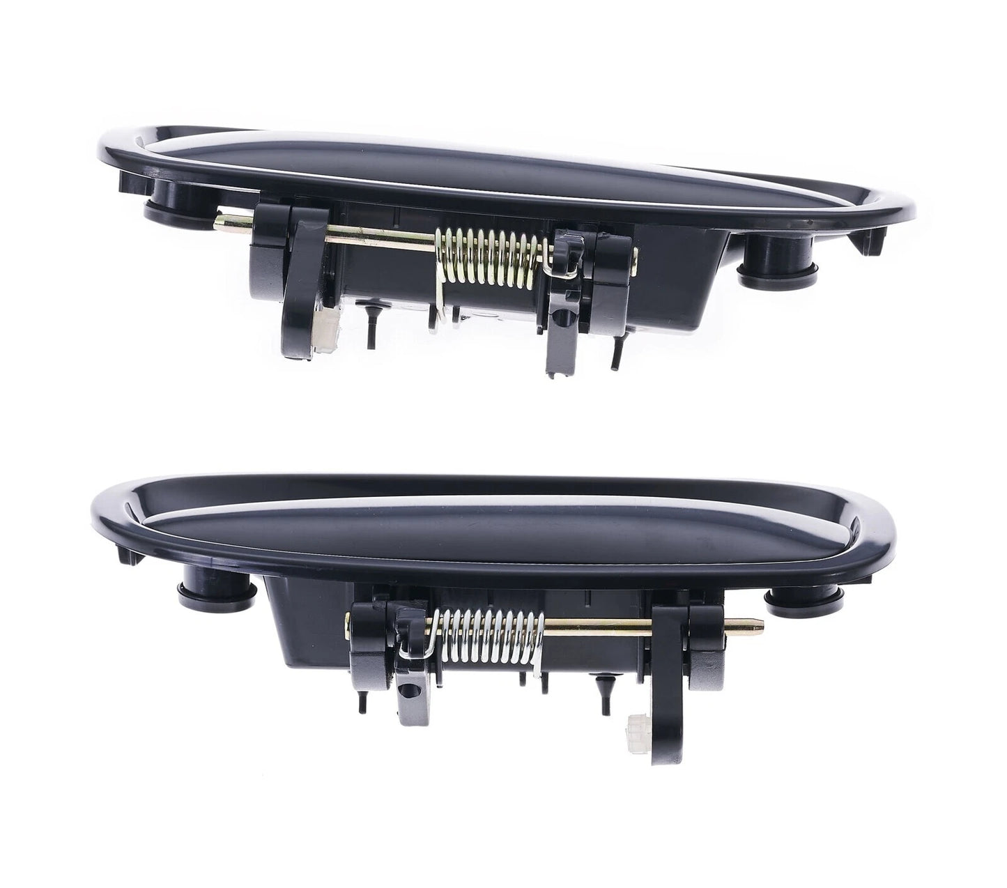 2pc Rear Left & Right Outer Door Handle Black for Honda Civic EK (1995–2001)