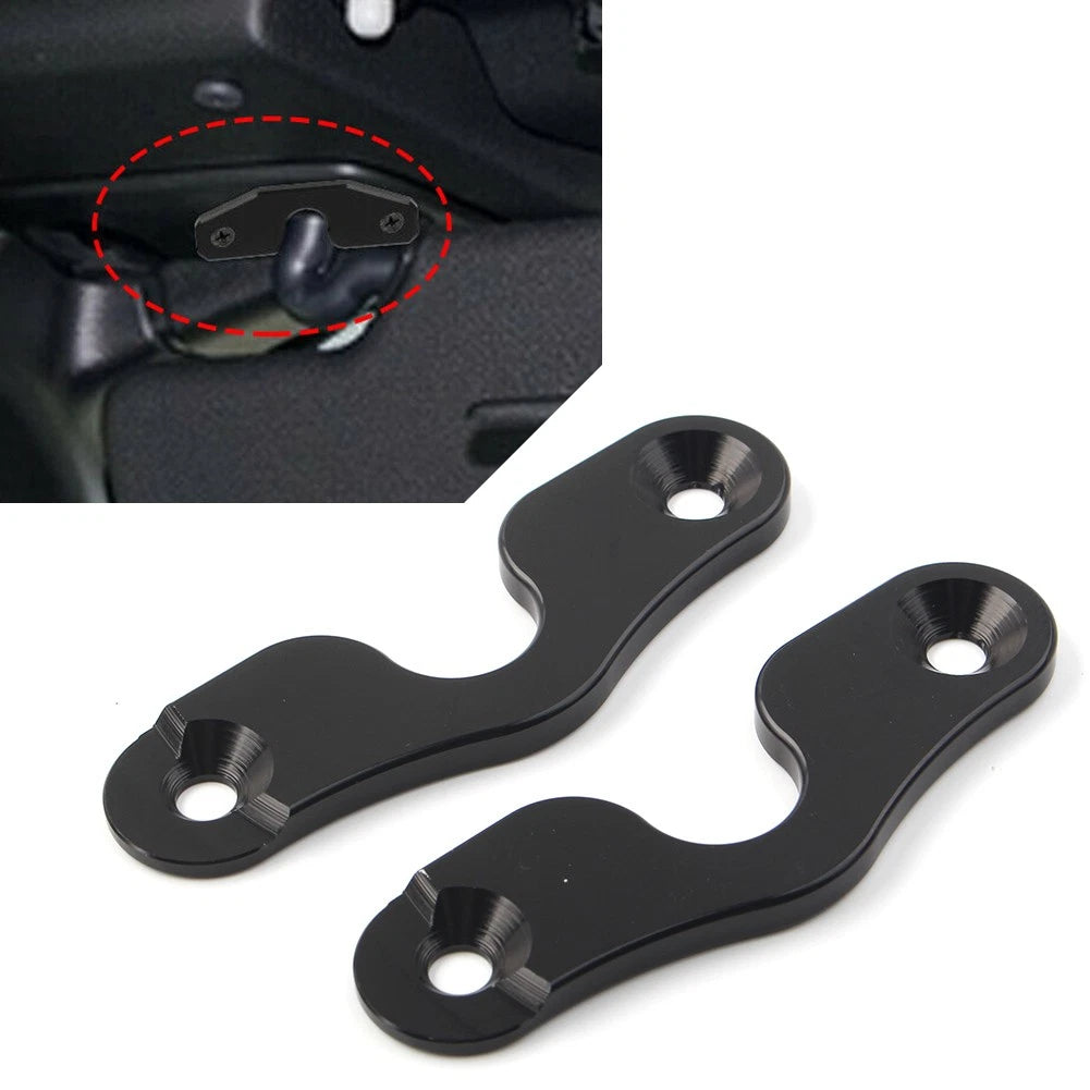 2 x Sun Visor Clips for Jeep Wrangler JK JL JT Gladiator (2018-2022)