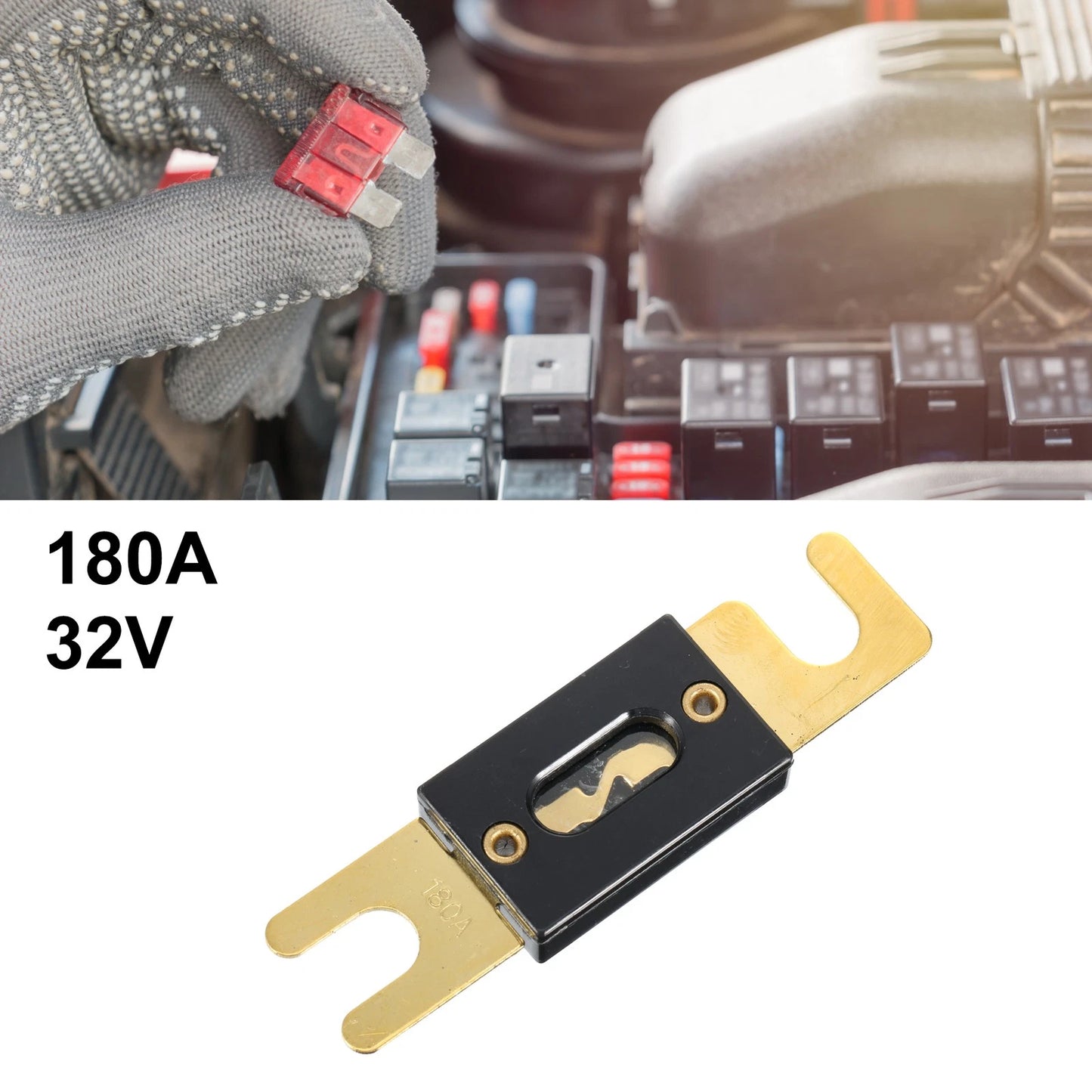 180A ANL Fuse Electrical Protection for Car Truck Motorcycle Boat Audio CDs