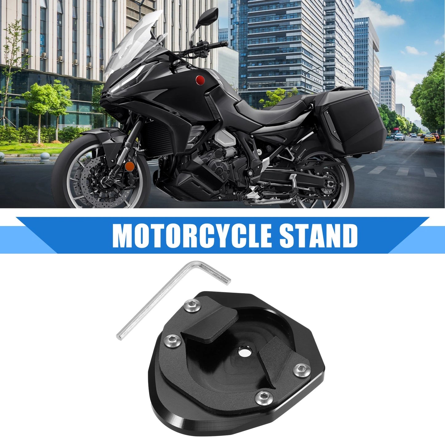 Motorcycle Stand / Aluminum Alloy Black for YAMAHA XT1200Z XT1200ZE (2010–2013)