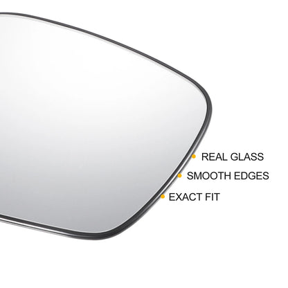 Right Side Heated White Mirror Glass for Honda Civic (2022-2024)