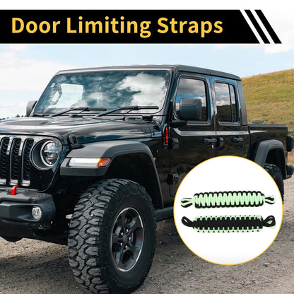 Door Limiting Straps for Jeep Wrangler TJ JK JKU (1997-2023)