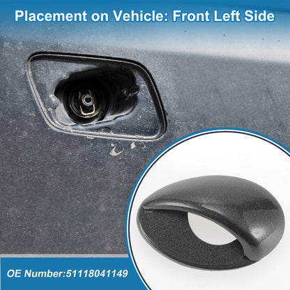 Bumper Headlight Washer Nozzle Cover for BMW M3 (2008-2013) Gray