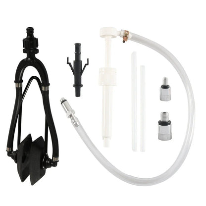 Outboard Motor Flusher & Lower Gear Pump Set for Boat Engine Cleaning