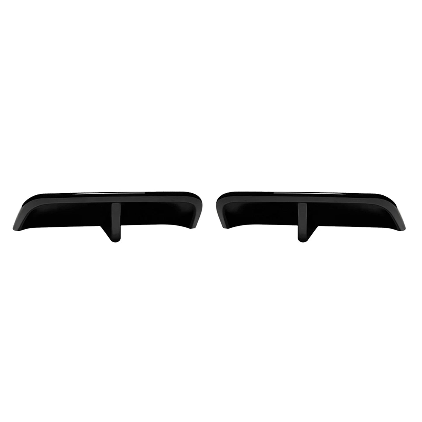 2 x Gloss Black Rear Bumper Side Covers for BMW X1 U11 U12 M Sport (2023-2024)