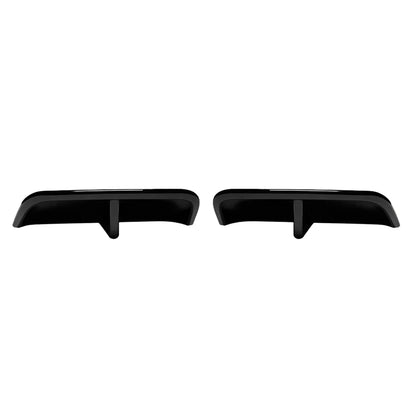 2 x Gloss Black Rear Bumper Side Covers for BMW X1 U11 U12 M Sport (2023-2024)