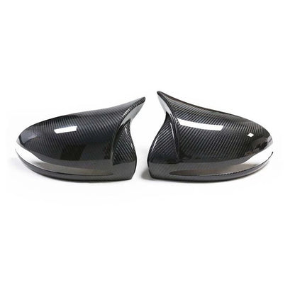 Horn Carbon Fiber Side View Mirror Cover fits Benz C Class W205  C200 C260 C300