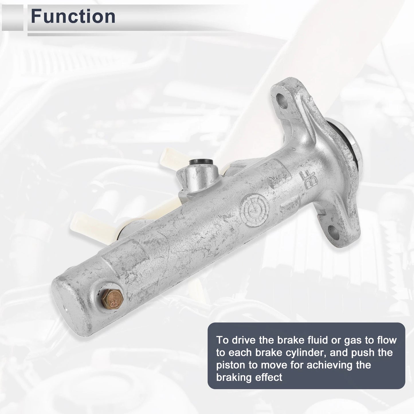 Brake Master Cylinder for Toyota Sienna (1998-2002) Aluminum Alloy
