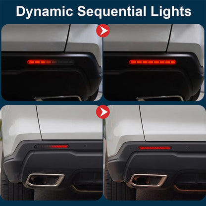 Rear Bumper Reflector DRL Brake Turn Signal Light for Honda CR-V (2023-2024)