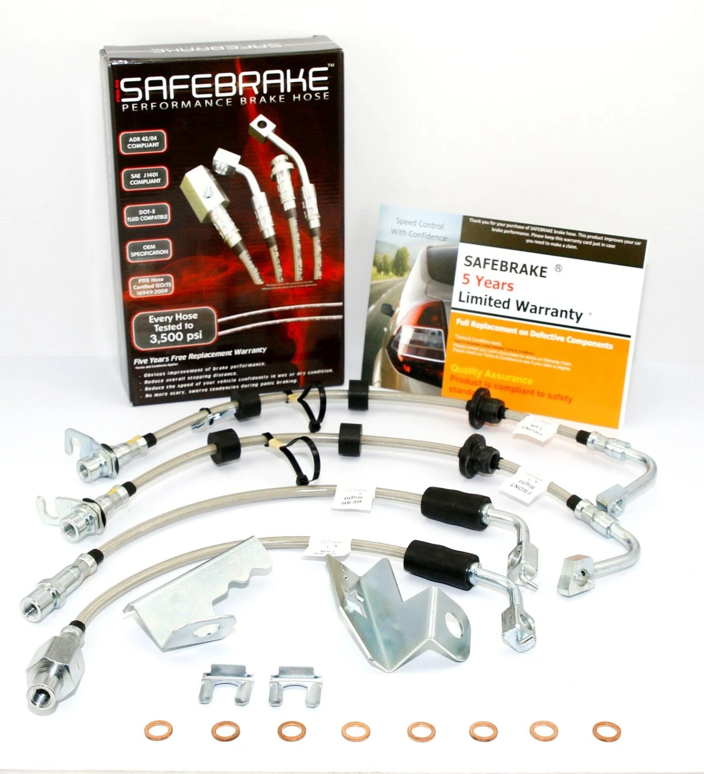 Brake Line Kit for Falcon FG Ute MK-1 (Standard Front, Territory Rear) (2008-2014)