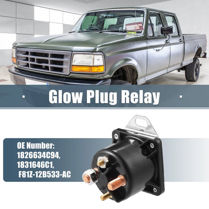 Diesel Glow Plug Starter Relay for Ford E250 E350 F250 F350 Econoline (2000-2014)