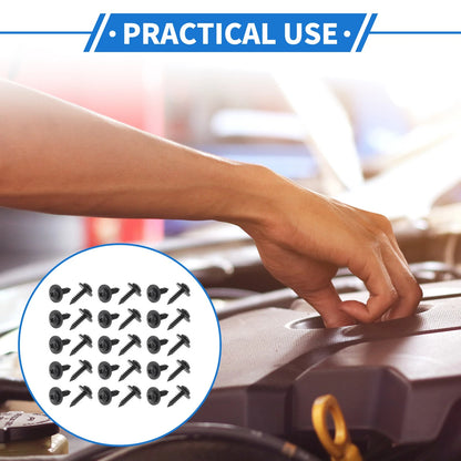 30 x Fender Liner Splash Shield Bumper Cover Screw for Honda Accord (2006-2007)