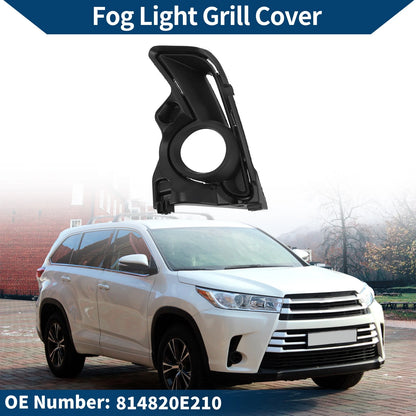 Front Left Fog Light Grill for Toyota Highlander (2014-2019)