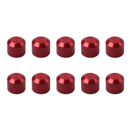 10 x Engine Cover Bolts Screw Caps CNC Red for Harley Twin Cam Electra Glide Dyna