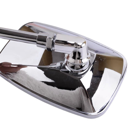 Rectangular Motorcycle Mirror 10mm Fitting for Honda Suzuki Kawasaki