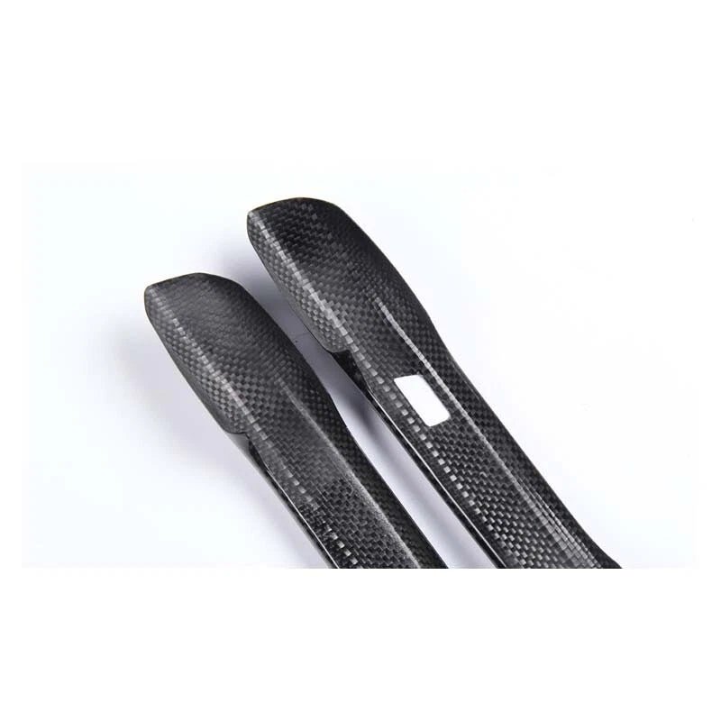 100% Carbon Fiber Exterior Door Handle Cover Trim for Audi A4 S4 B9 2017-2023