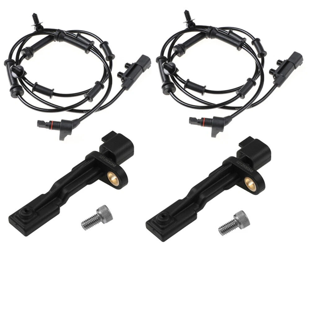 4 x ABS Wheel Speed Sensors for Jeep Wrangler 3.6L 3.8L (2007-2014)