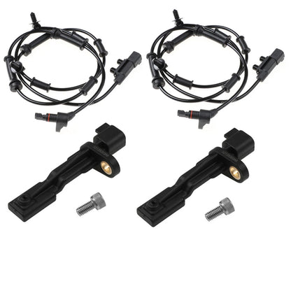 4 x ABS Wheel Speed Sensors for Jeep Wrangler 3.6L 3.8L (2007-2014)