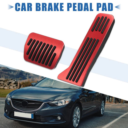 Foot Pedal Pads Gas Brake Covers for Mazda 2 3 CX-3 CX-5 CX-9 (2011-2023)
