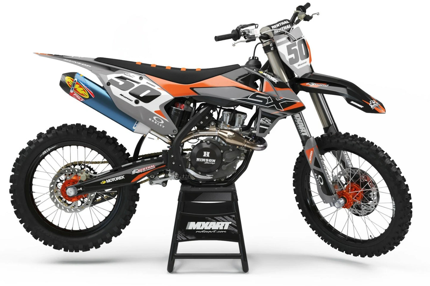 KTM 250 SXF Graphics Decal Kit Stickers 2011-2012