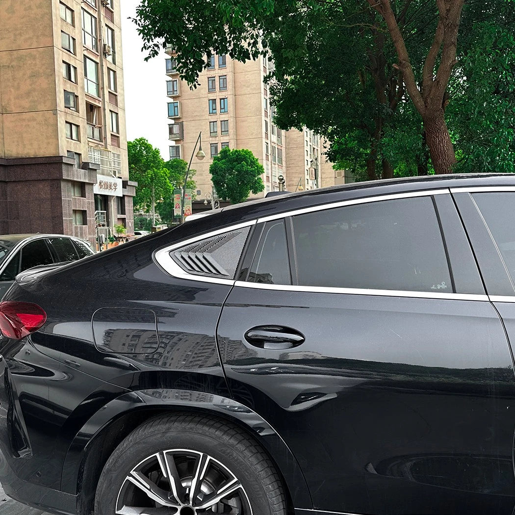 Tape on Glass Duct Louver Vent Covers for BMW X6 G06