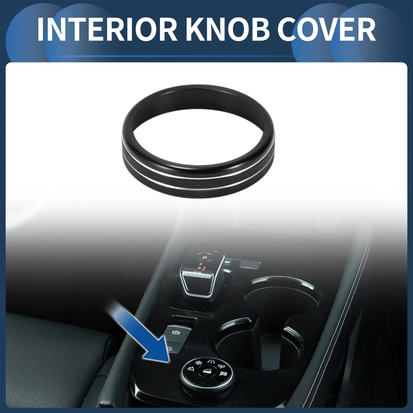 4WD Drive Mode Switch Knob Cover for Nissan X-Trail Rogue (2021-2023)