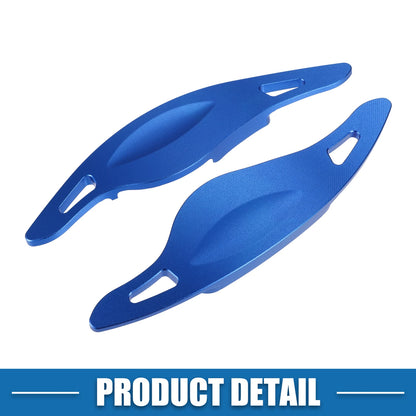 Steering Wheel Shift Paddle Covers for BMW 3 Series (2019-2020) - Blue 2 x
