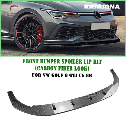Bumper Spoiler Lip Splitter Kit for VW Golf 8 R GTI (2020-2023)
