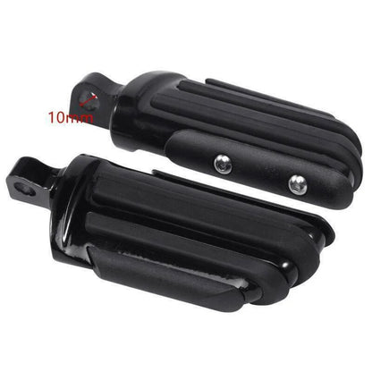 Black Rear Passenger Footpeg Mount for Harley Sportster 883 1200 (2004-2013)