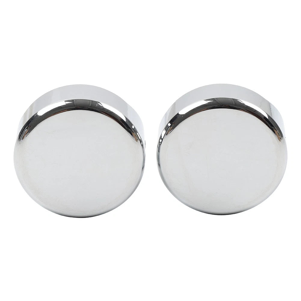 Chrome Upper Fork End Caps for Harley Softail Breakout FXBR FXBRS (2018-2023)
